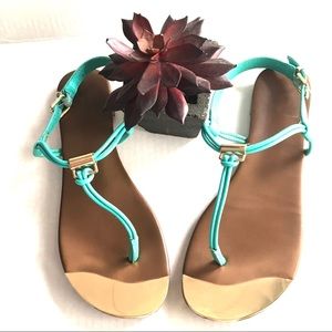 Dolce Vita Turquoise Kensley Sandals